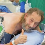 Todd Bene is believed to be the first patient in Canadian history to have spinal surgery while awake. (AHS)