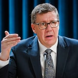 Le premier ministre de la Saskatchewan, Scott Moe.