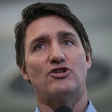 Prime Minister Justin Trudeau speaks during an announcement.