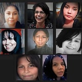 Des photos de femmes autochtones qui ont été tuées.