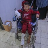Nine year old Yahya Hamad was badly wounded in an Israeli air strike in Gaza earlier this month that killed everyone else in his family. He is hoping he can come to Canada to live with an uncle.