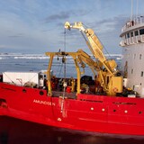 Le brise-glace NGCC Amundsen.