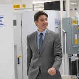 总理特鲁多在IBM公司。
