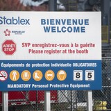 Entrée de l'entreprise Stablex.