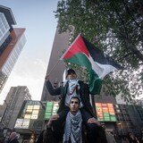 Une manifestation propalestinienne.