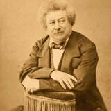 Photo d'Alexandre Dumas datant de 1850.