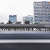 Le Palais des congrès de Montréal.