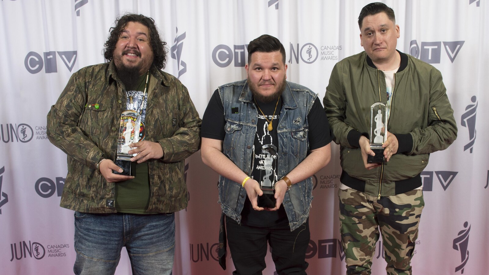 A Tribe Called Red aux prix Juno 2017.