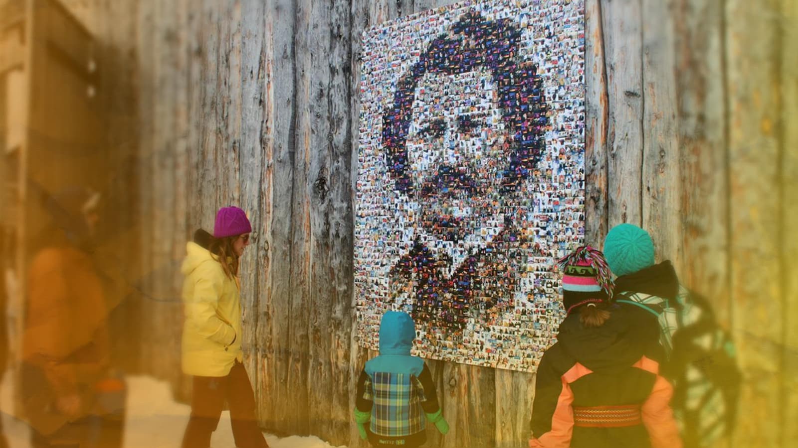 Mosaic de Louis Riel