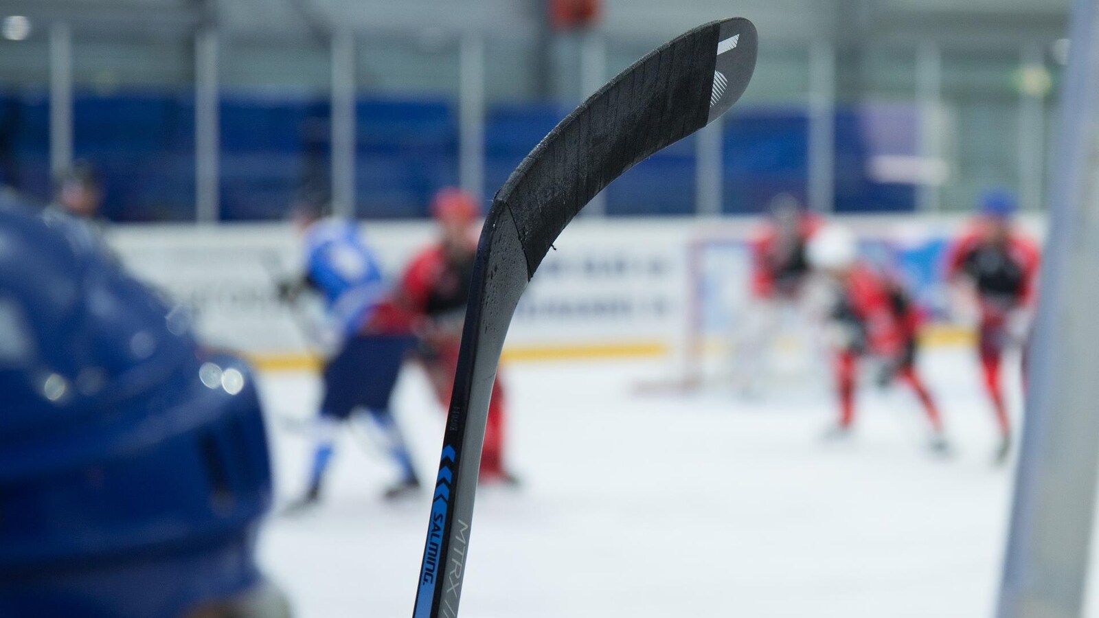 Partie de hockey.