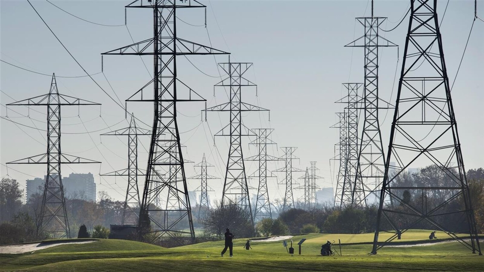 Le réseau de distribution d'Hydro One.