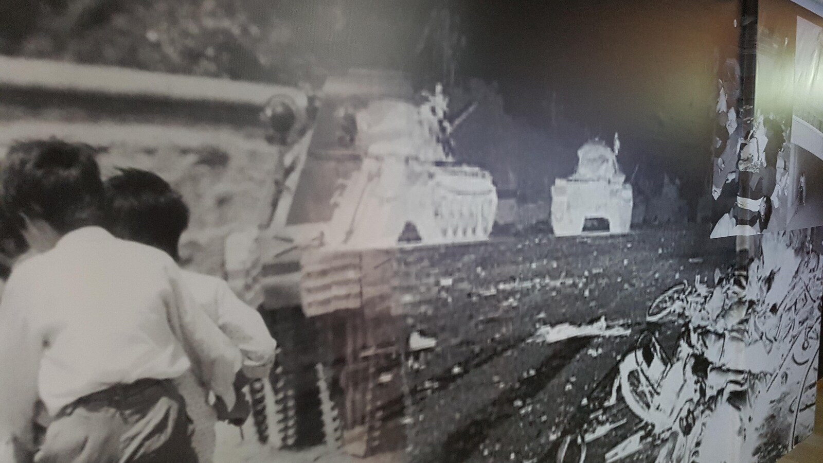 L'entrée du musée de Hong Kong sur les événements de la place Tiananmen du 4 juin 1989, à Pékin.