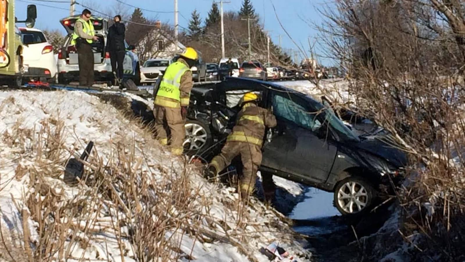 Accident mortel sur la route 122 le 18 mars 2016 à Saint-Edmond-de-Grantham