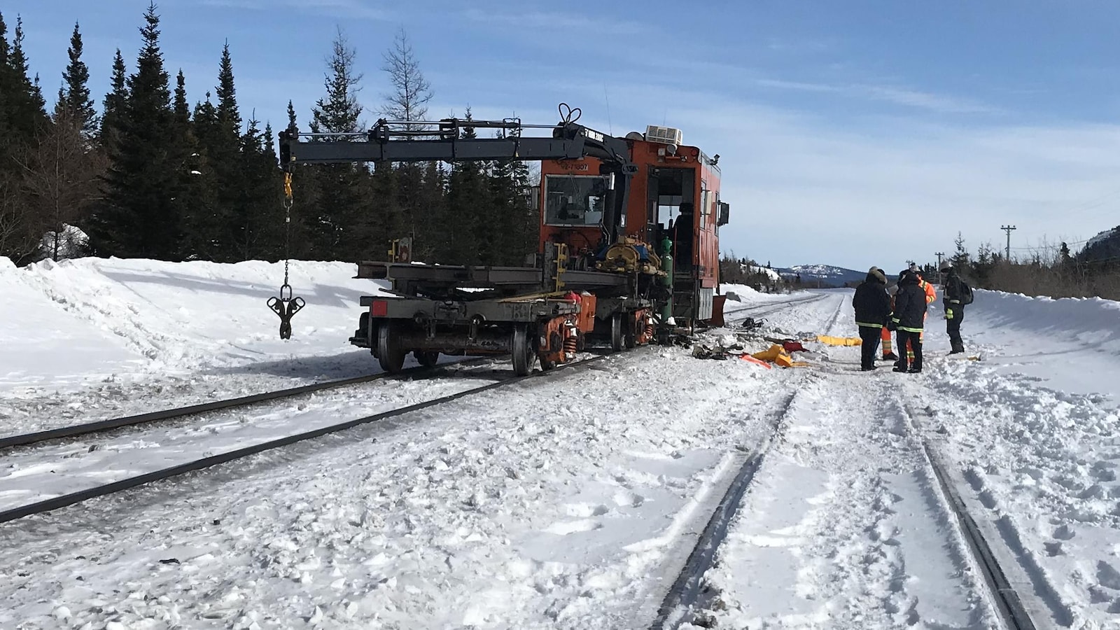 Accident ferroviaire d’IOC des travailleurs de SeptÎles blessés