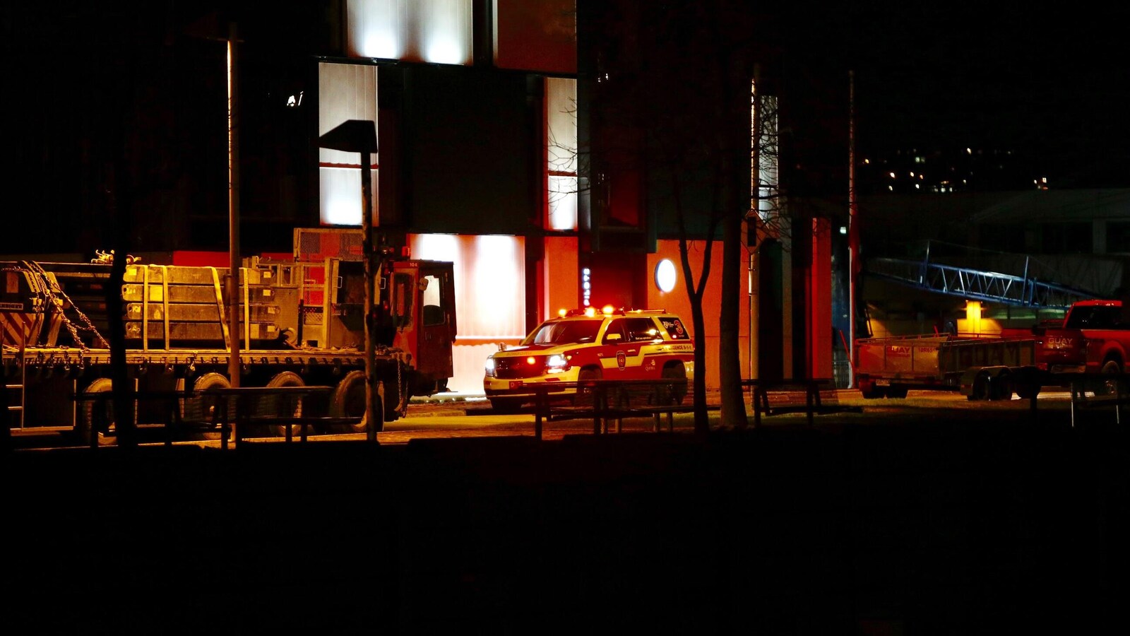 L'incident est survenu près du bassin Louise, dans le Port de Québec.