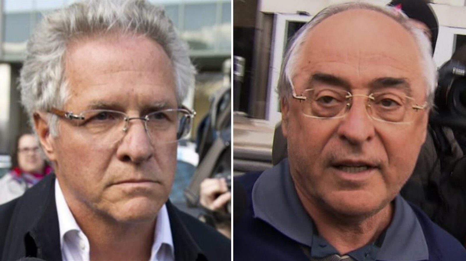 Tony Accurso (gauche) et Richard Marcotte (droite)