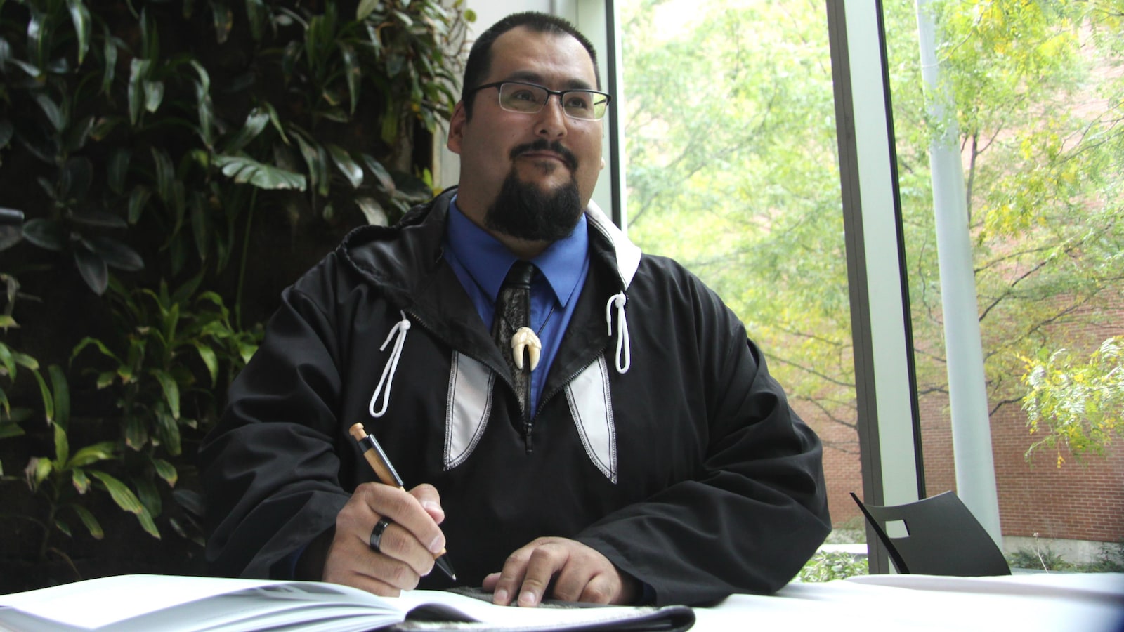 Adamie Delisle-Alaku, président de la Table ronde autochtone du caribou de la péninsule d'Ungava