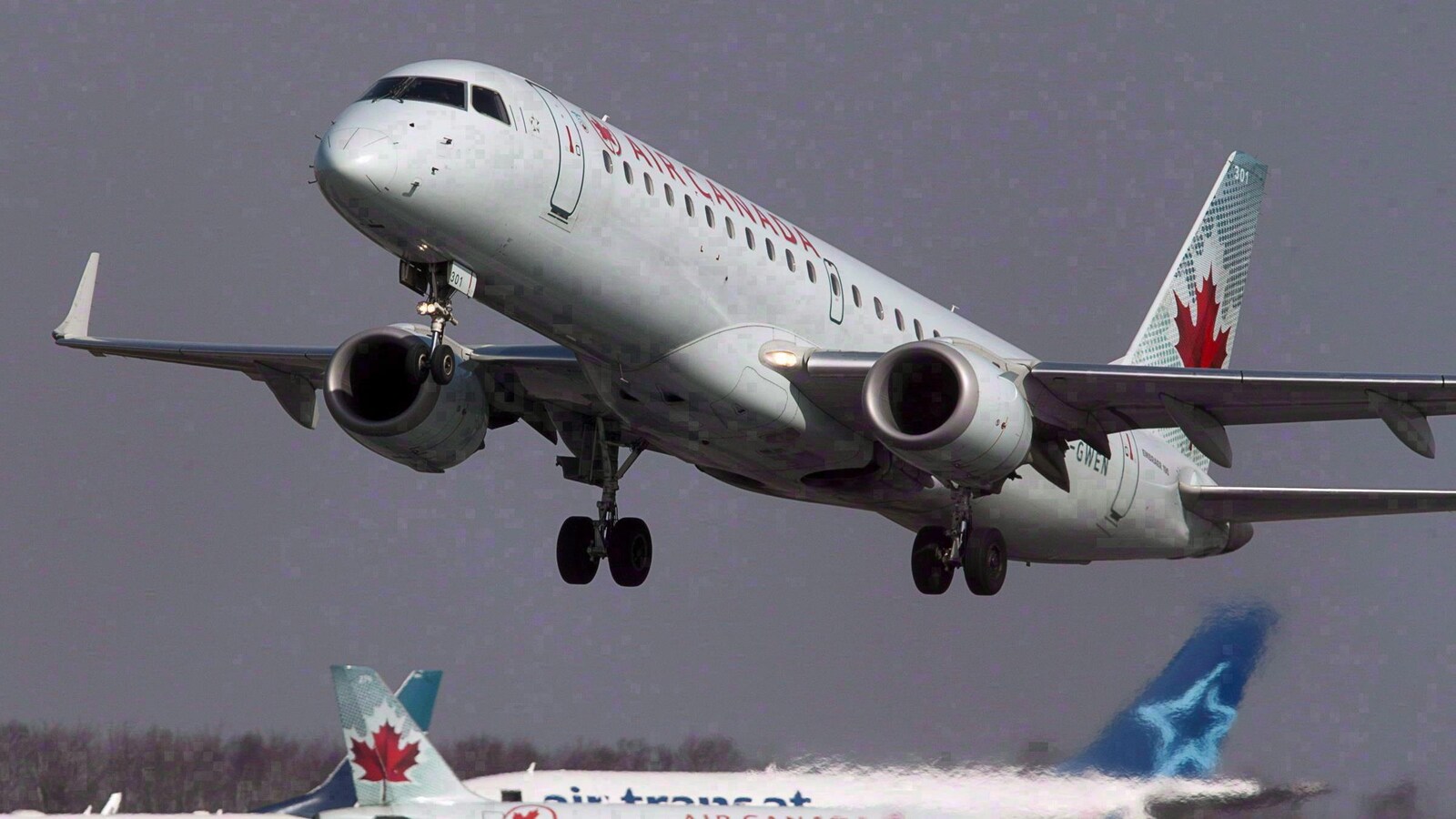 Un avion d'Air Canada
