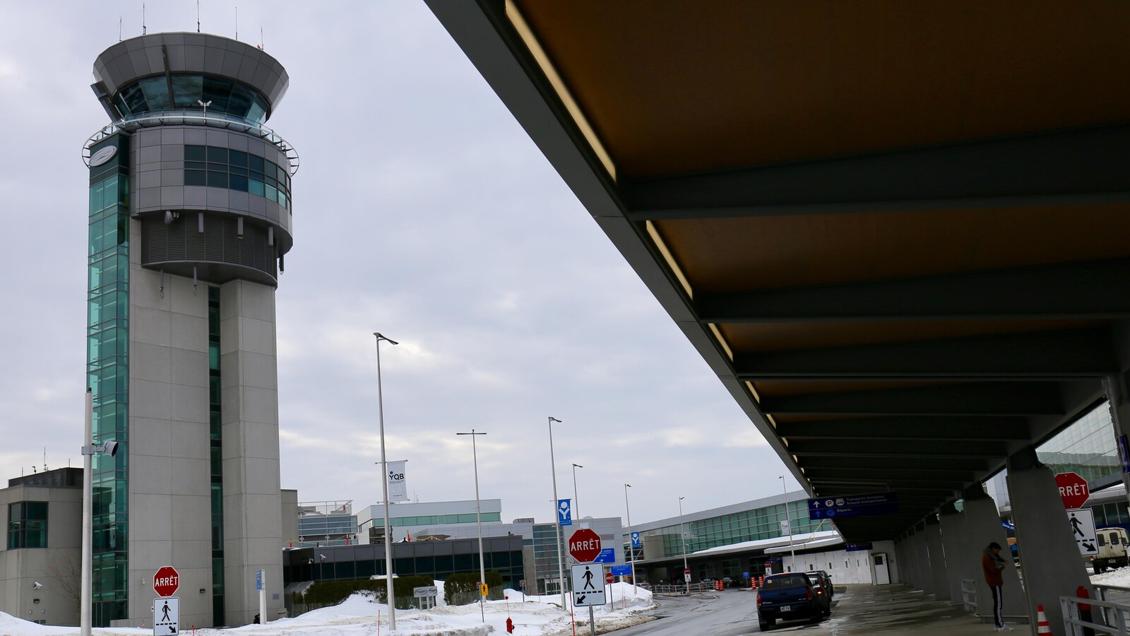 L'aéroport international Jean-Lesage à Québec