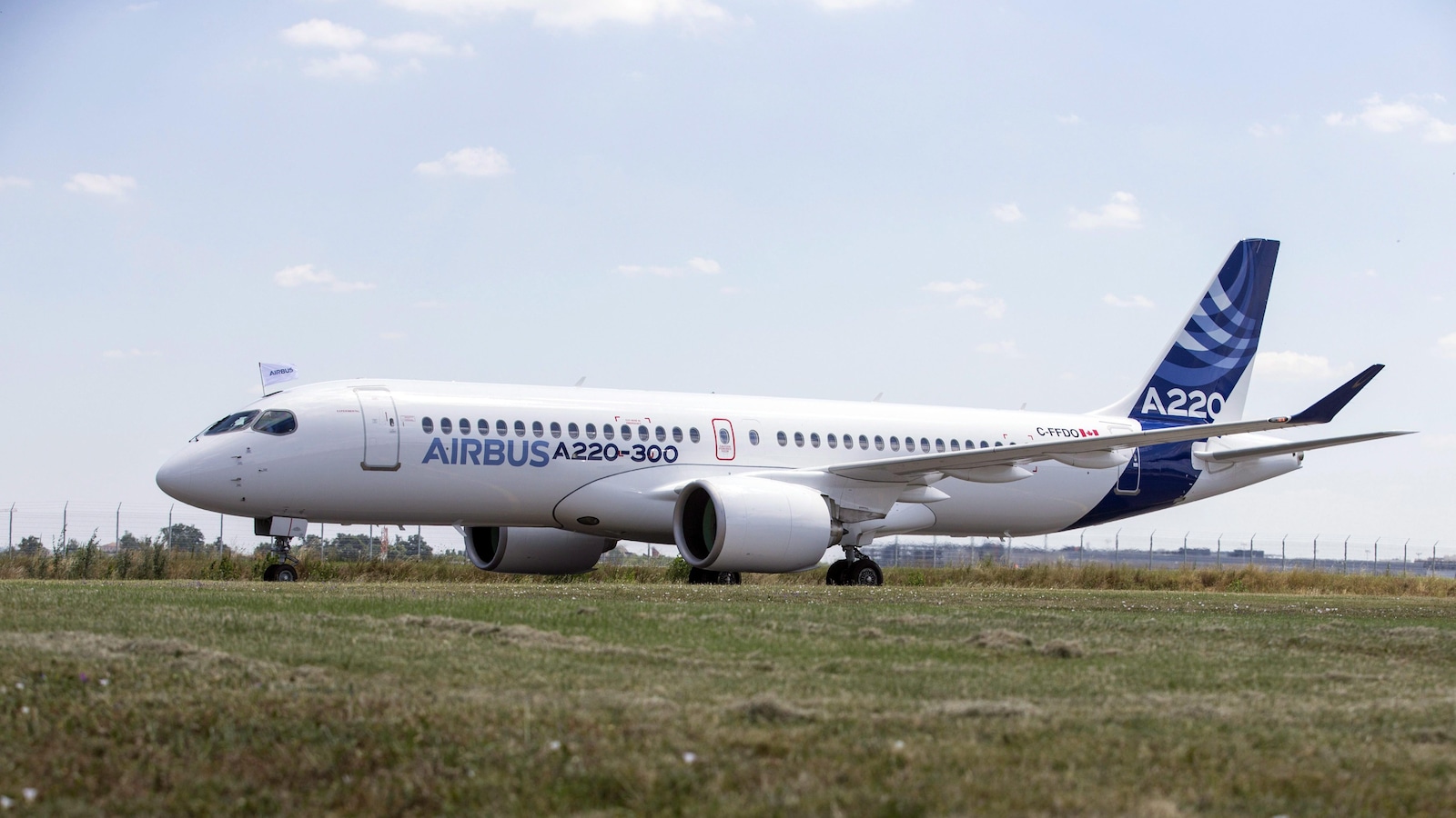 Un appareil Airbus A220