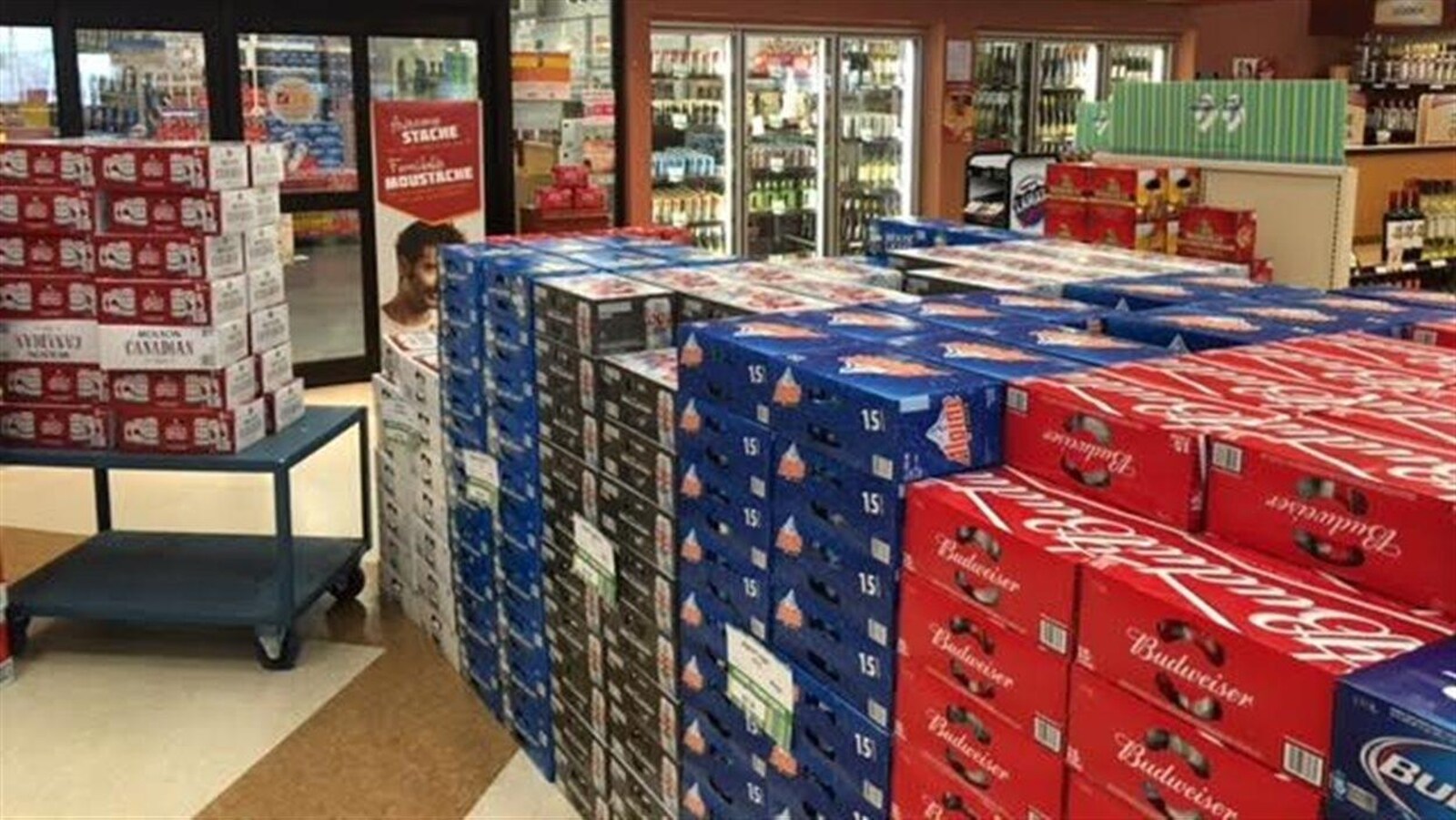 Caisses de bières