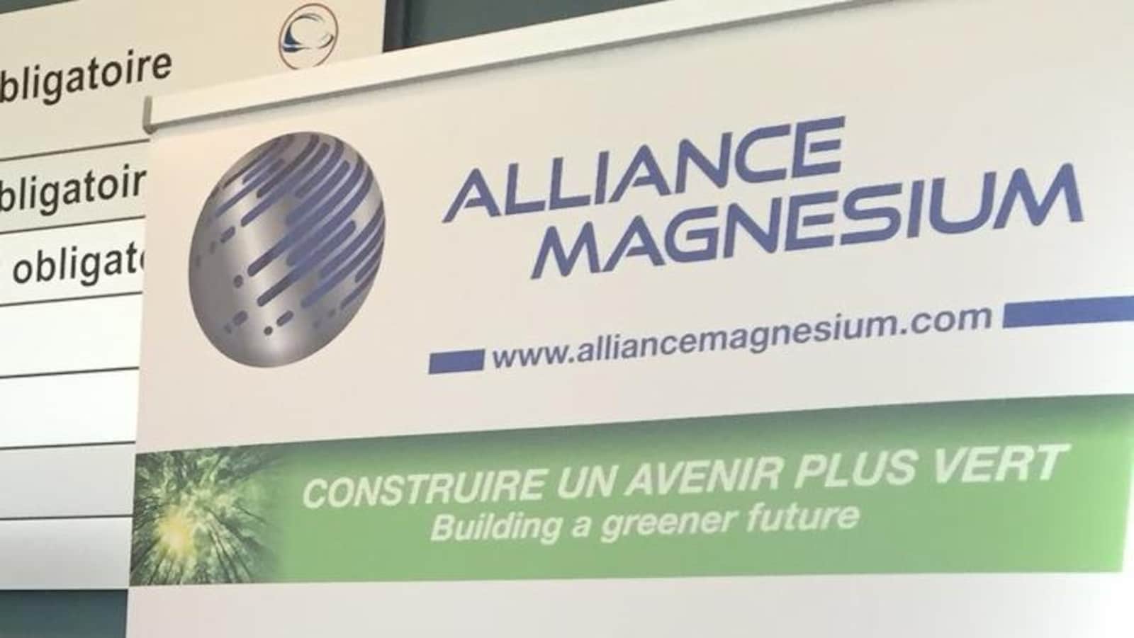 L'affiche d'Alliance Magnésium.