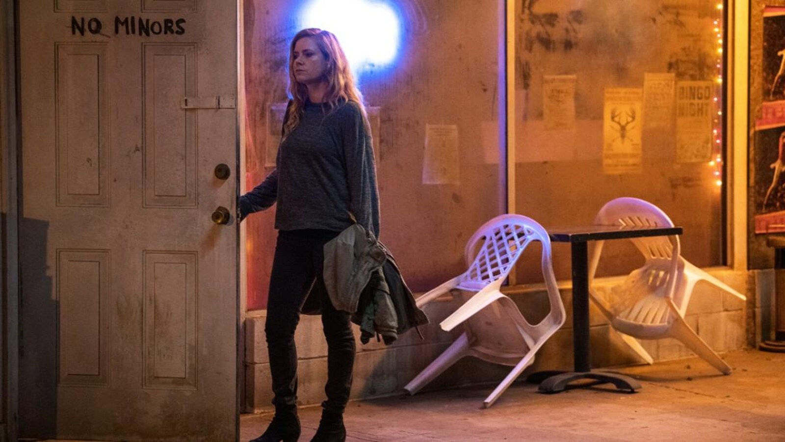 Une scène de la série <i>Sharp Objects</i> avec Amy Adams.