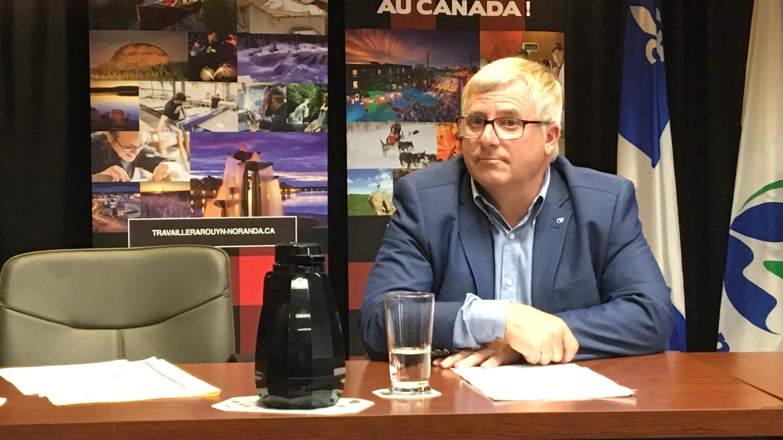 André Rouleau, directeur général du CLD de Rouyn-Noranda.
