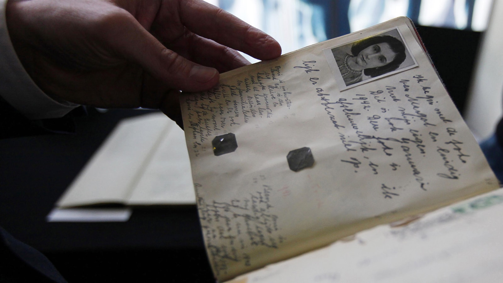Facsimilé du journal d'Anne Frank