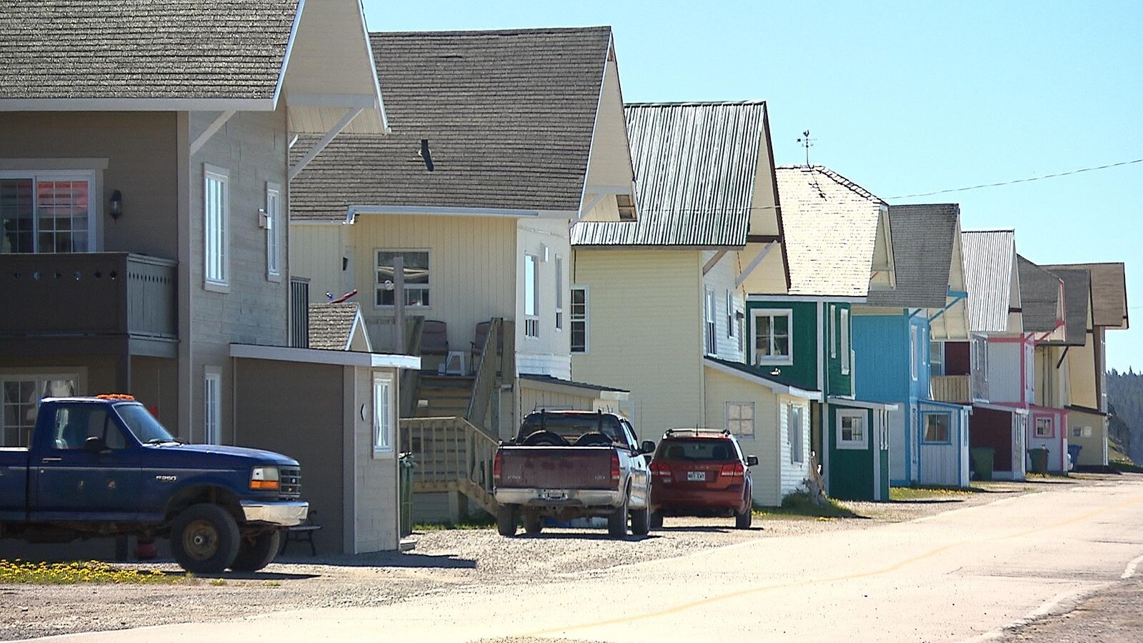 Le village de Port-Menier, sur l'île d'Anticosti