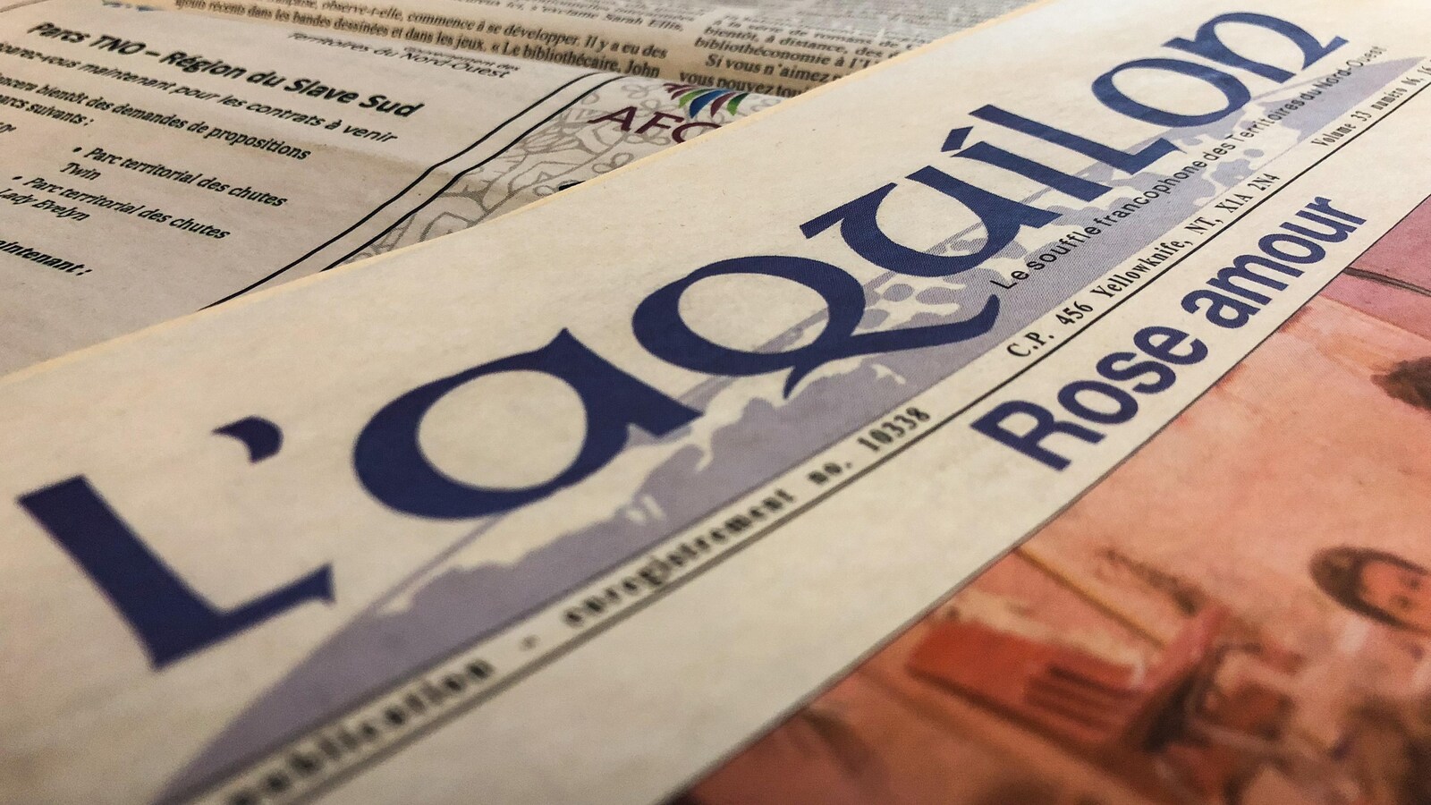 Le journal l'Aquilon.