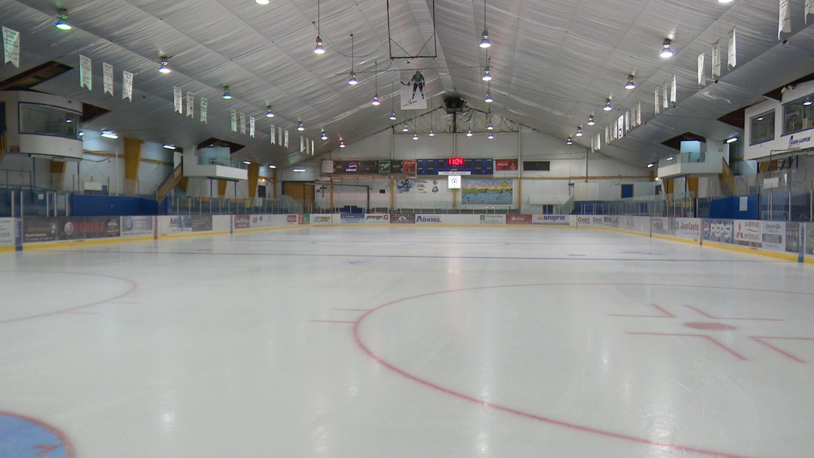 Patinoire - aréna de Gaspé.