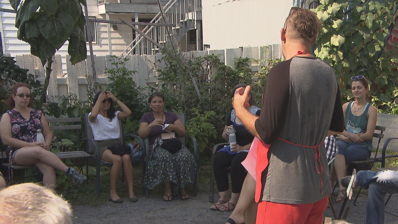 Une assemblée de cuisine avec cinq des six candidats de la circonscription de Trois-Rivières avait lieu samedi après-midi.