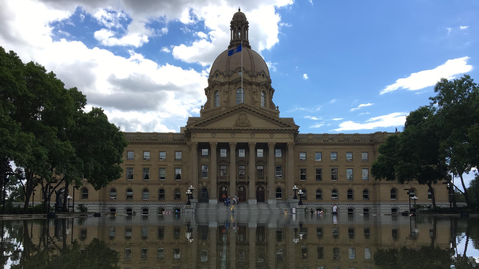 Le bâtiment de l'assemblée albertaine à Edmonton