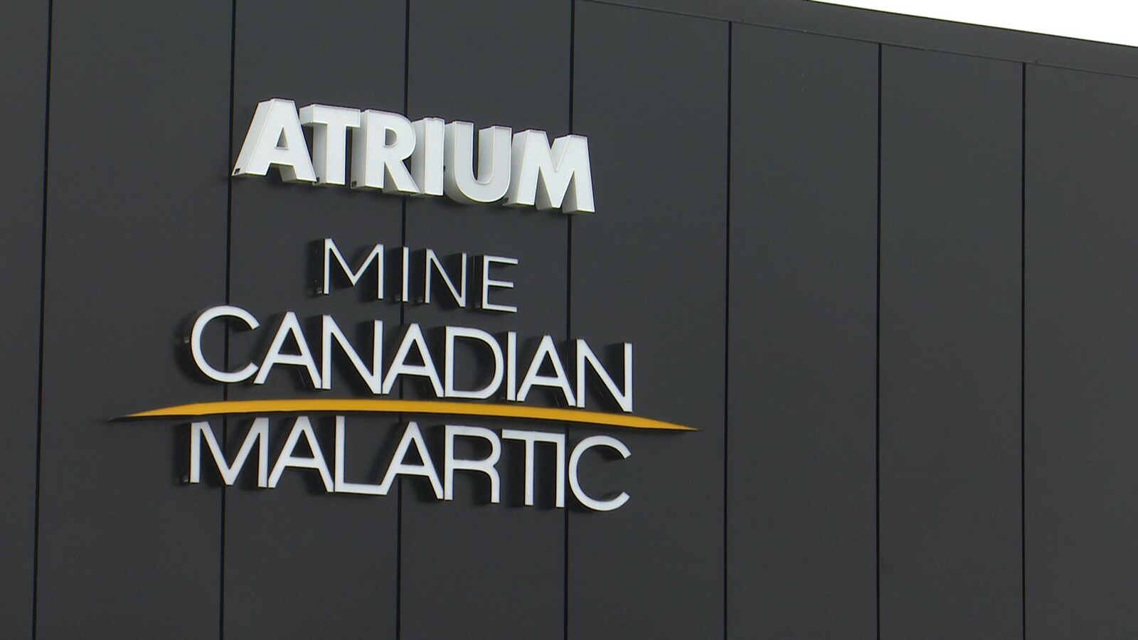 L'atrium Mine Canadian Malartic.