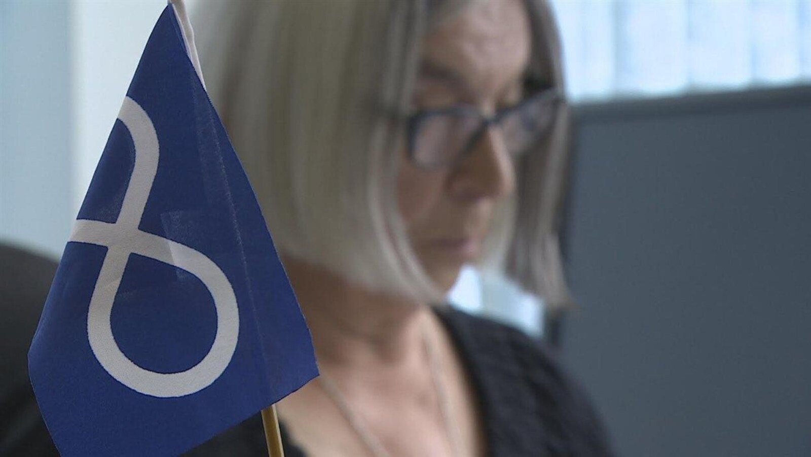 Audrey Poitras, présidente de la Nation Métisse de l'Alberta