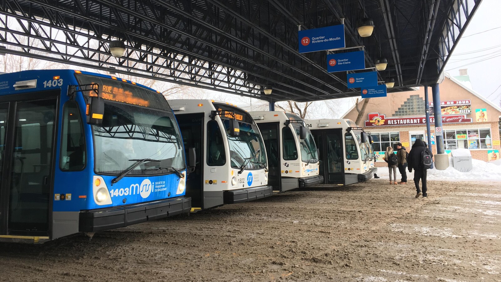 Huit Nova Bus de la Société de transport de Saguenay ont été inspectés