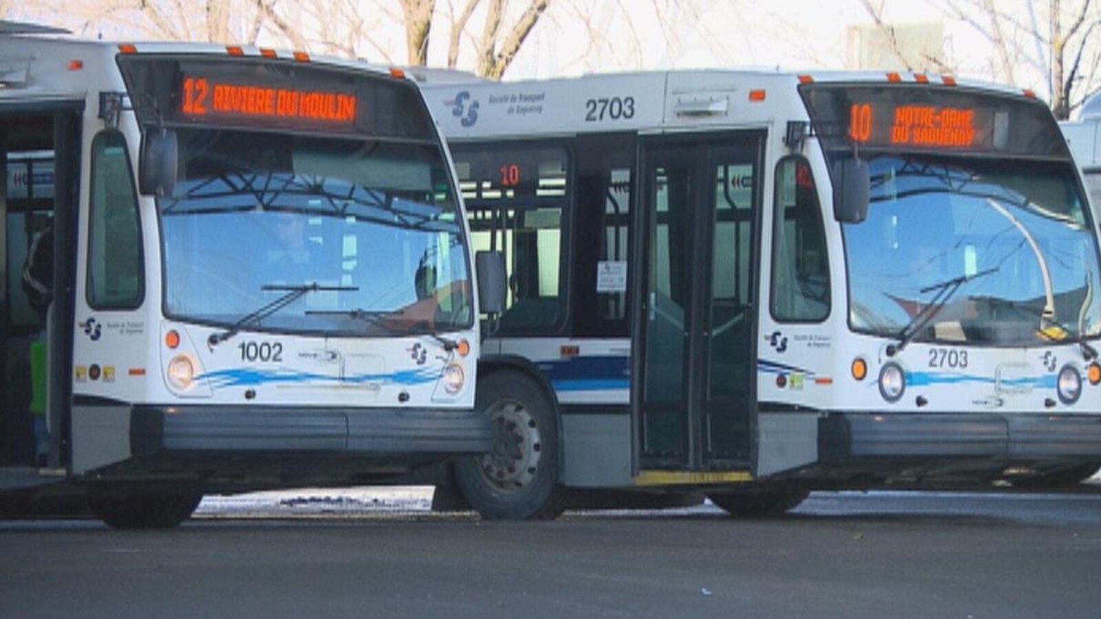 Autobus de la Société de transport du Saguenay