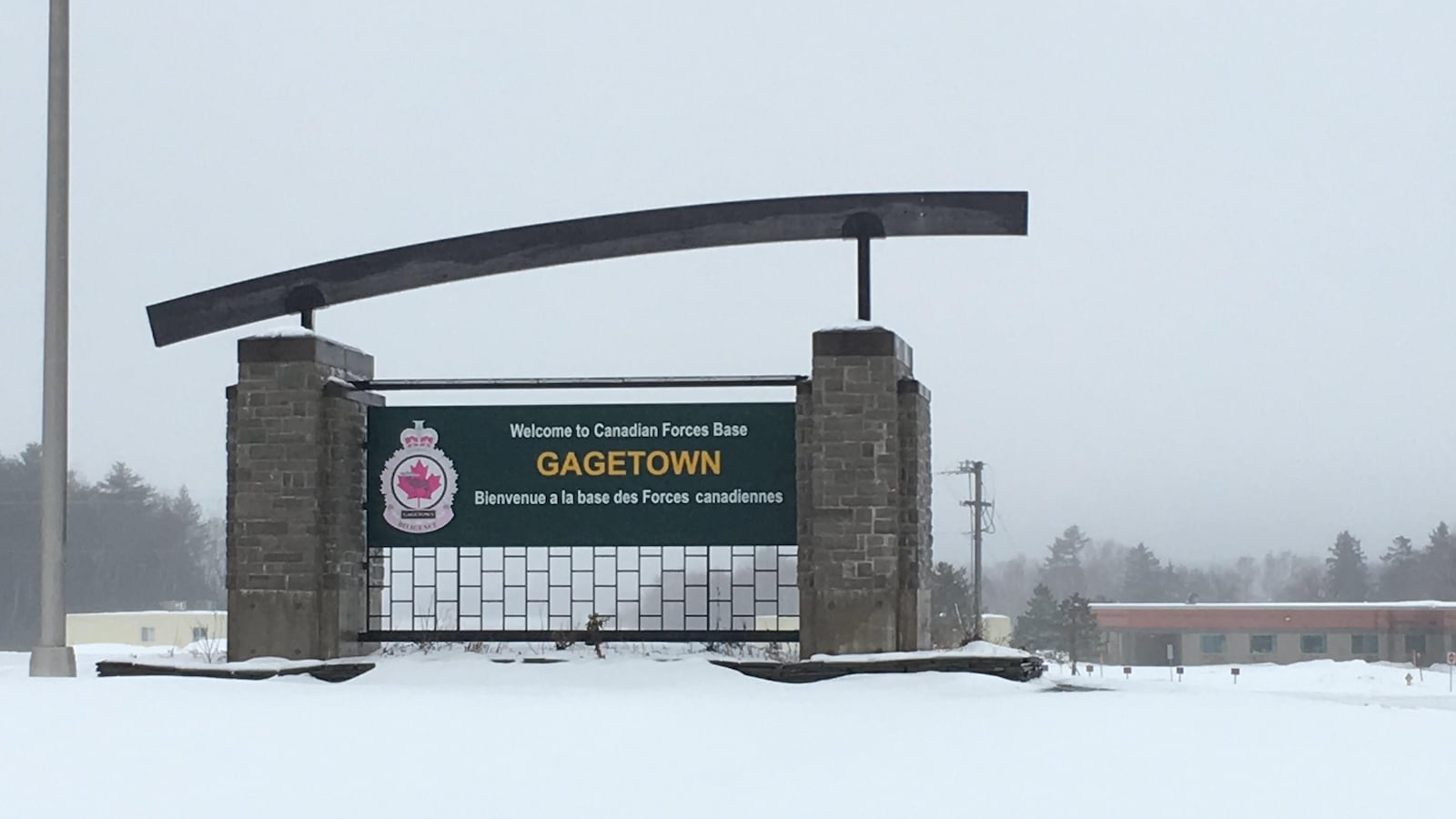 Une personne trouvée morte à la base militaire de Gagetown ICI Radio