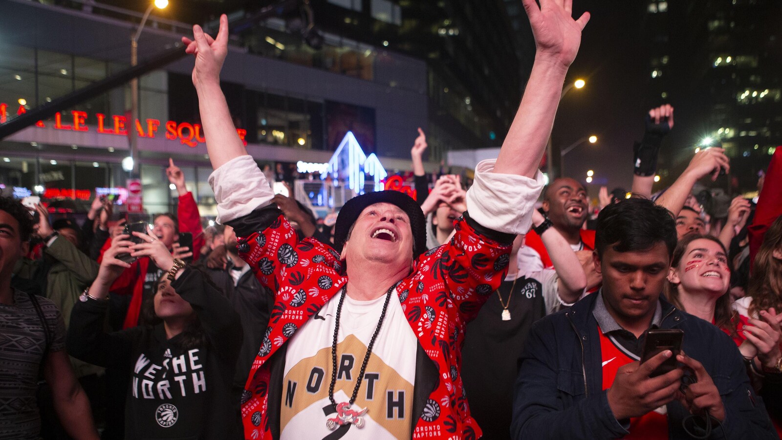 Un partisan des Raptors