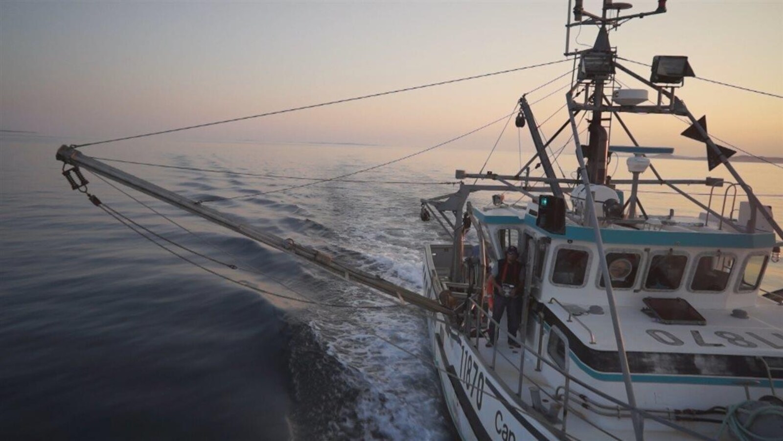 Un bateau de pêche