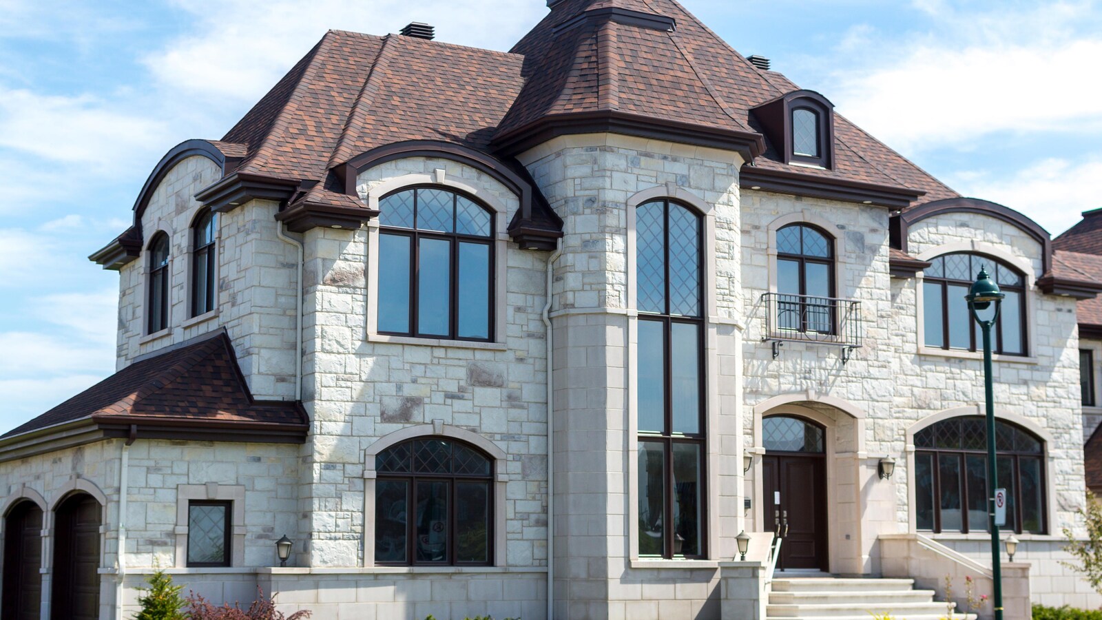 Une luxueuse maison, à Montréal.