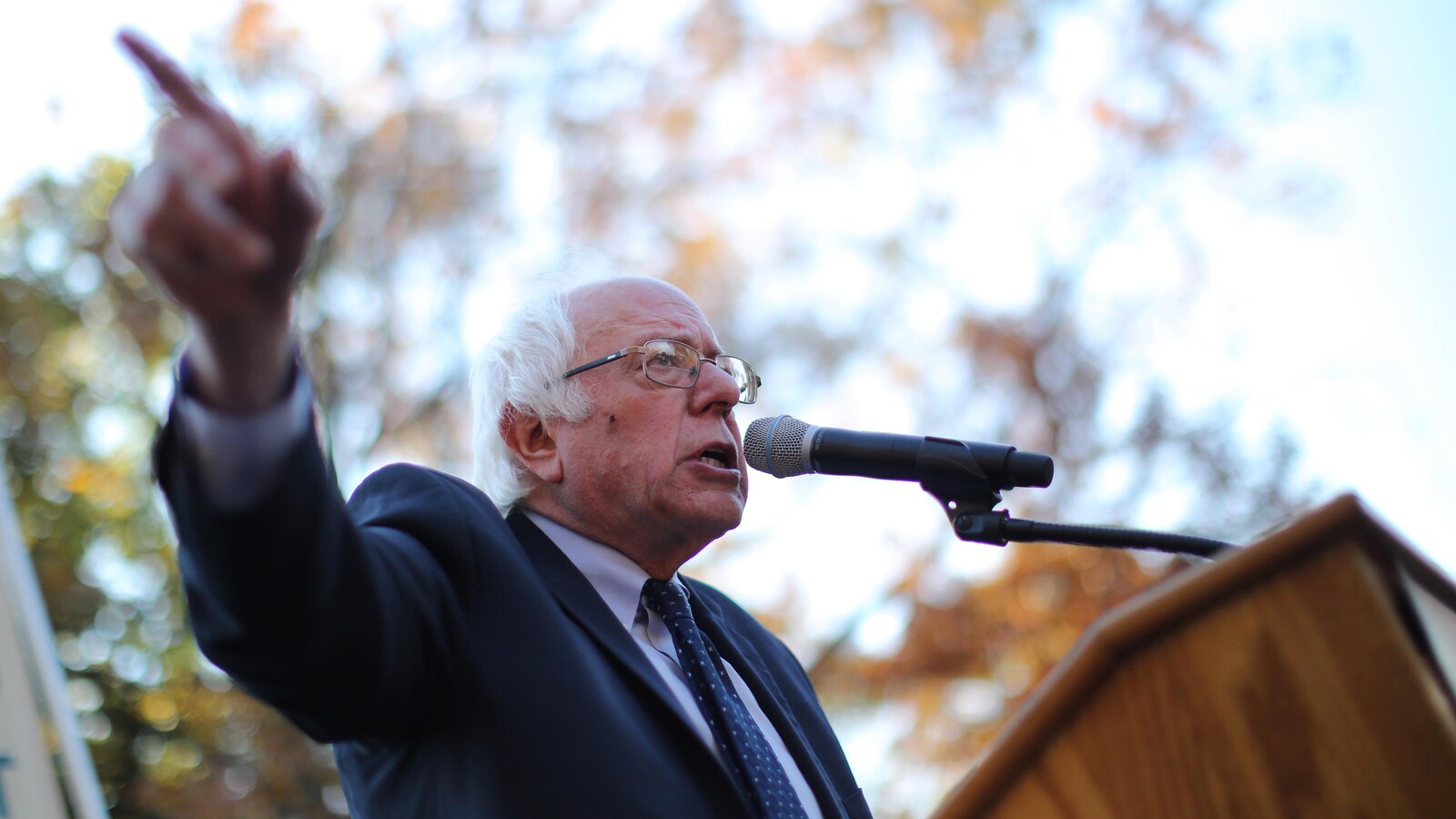 Le sénateur démocrate Bernie Sanders.