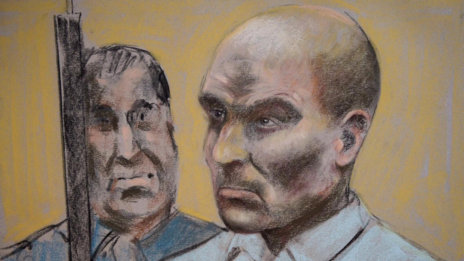 Bertrand Charest au tribunal