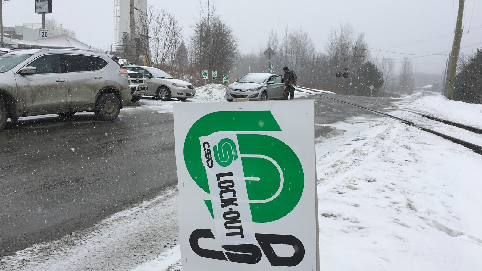Béton Provincial de Sherbrooke a décrété un lock-out lundi.