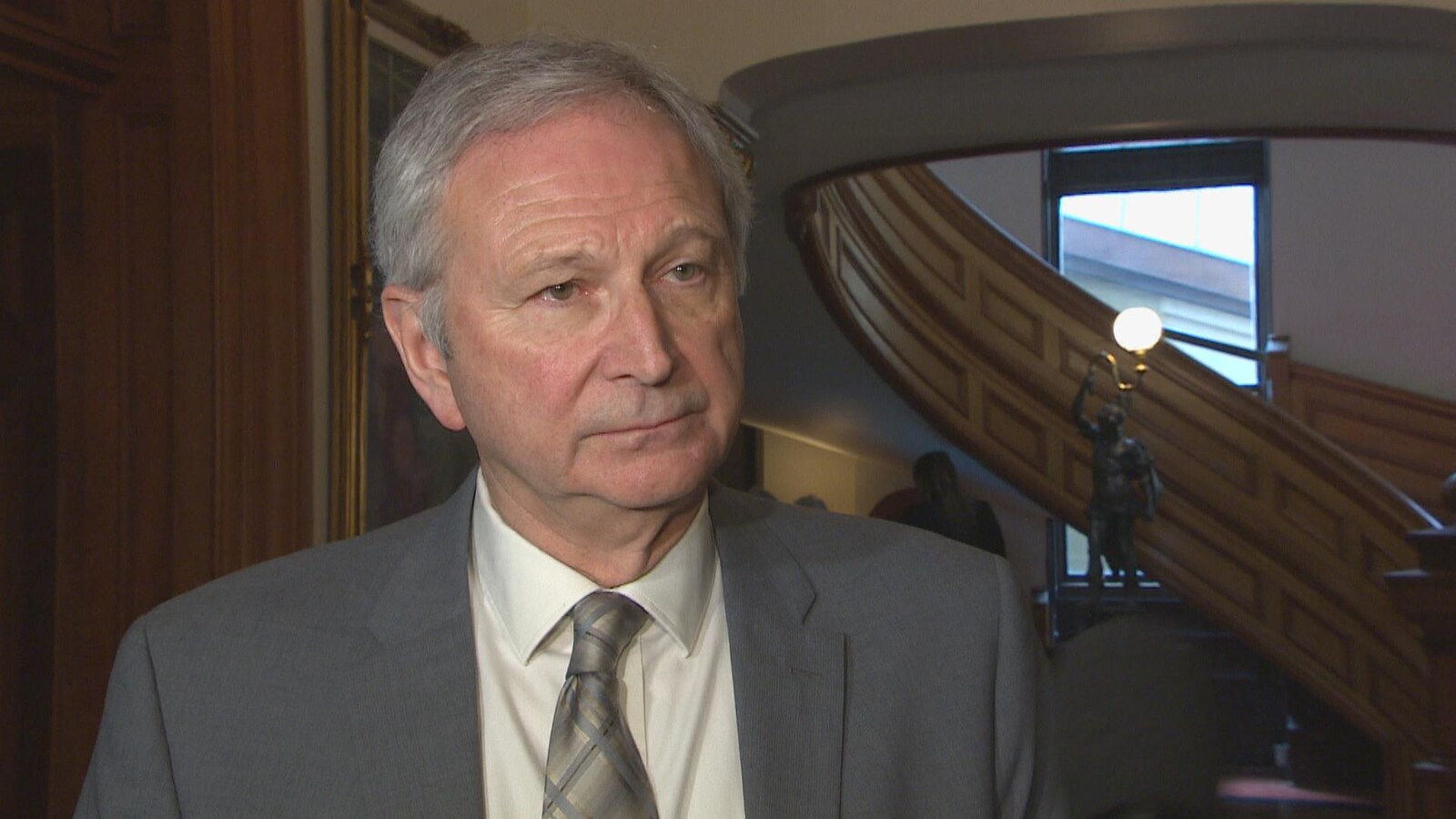 Le premier ministre du Nouveau-Brunswick, Blaine Higgs.