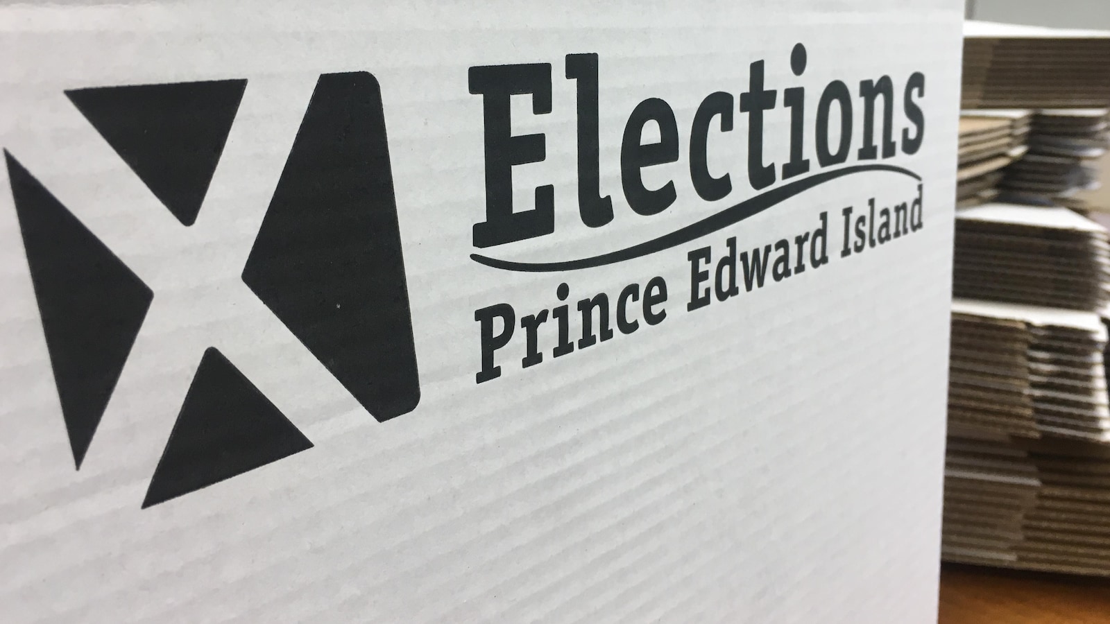 Une boîte de scrutin d'Élections Île-du-Prince-Édouard.