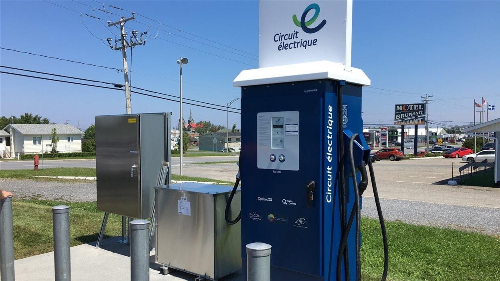Borne de recharge électrique de Sainte-Anne-des-Monts