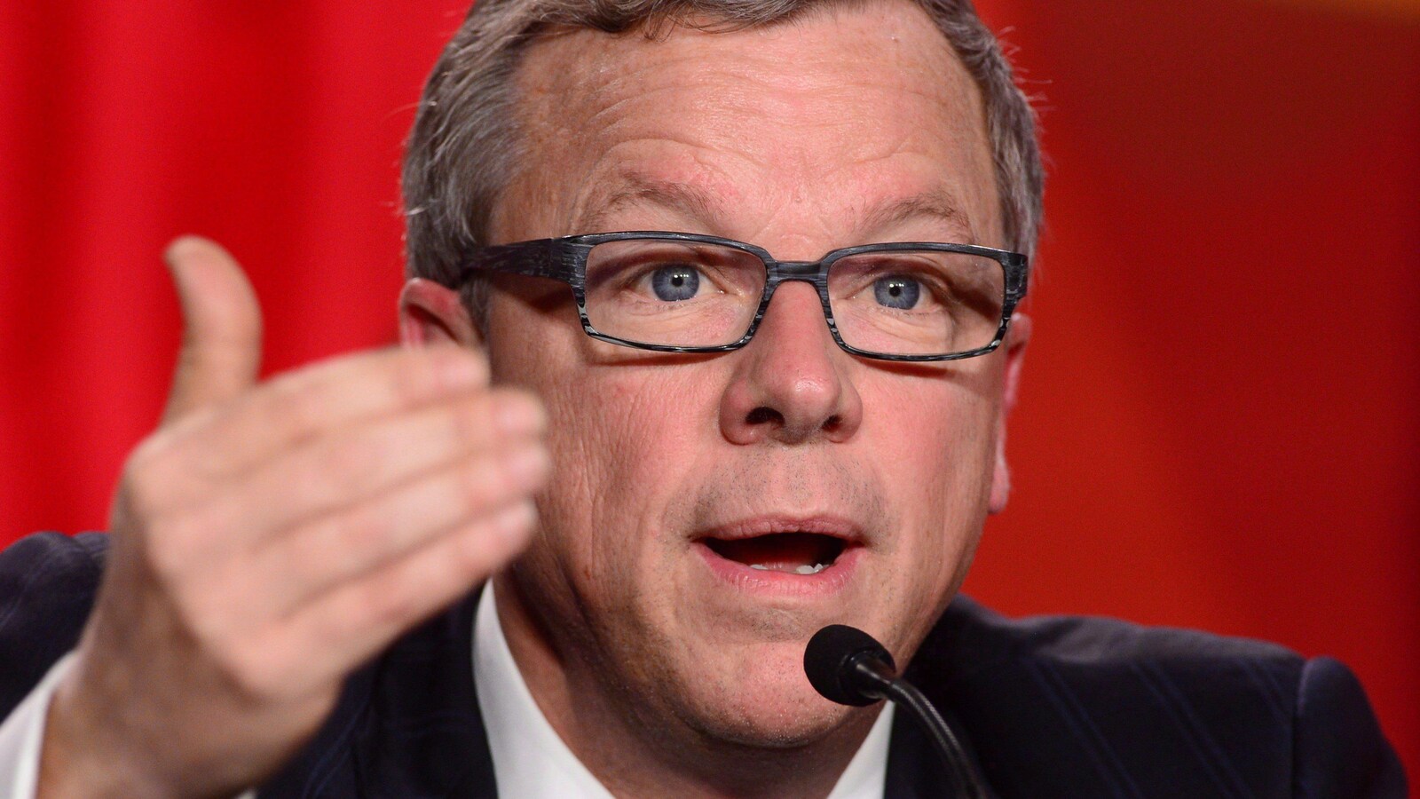 Le premier ministre de la Saskatchewan, Brad Wall.