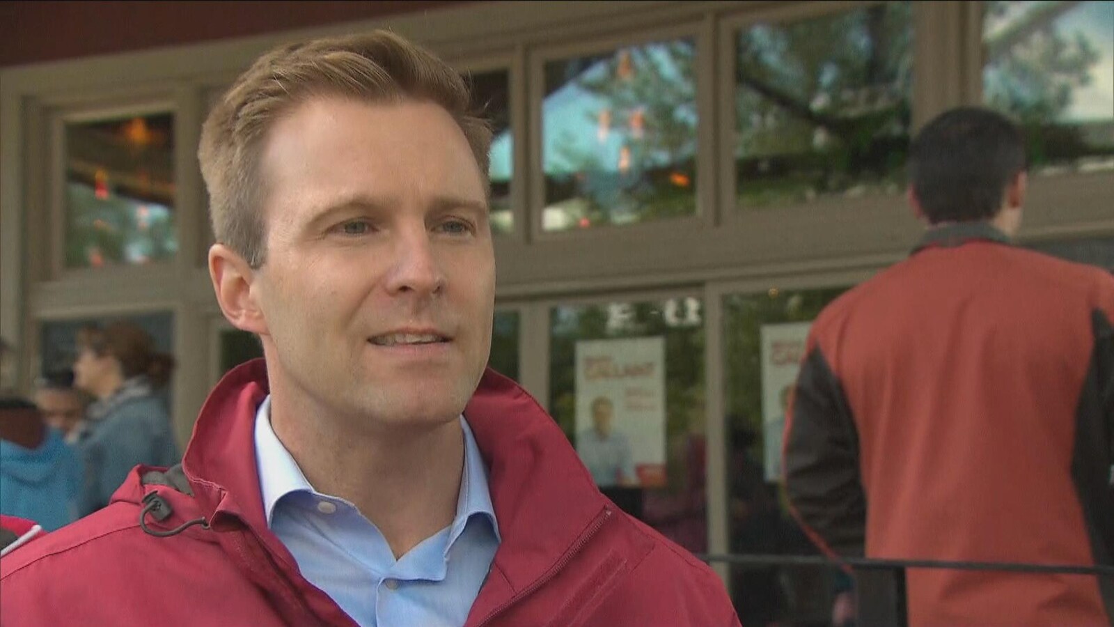 Brian Gallant, chef du Parti libéral du Nouveau-Brunswick.